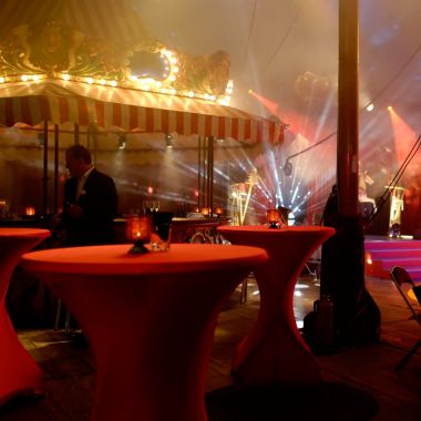 Circustent in De Schorre